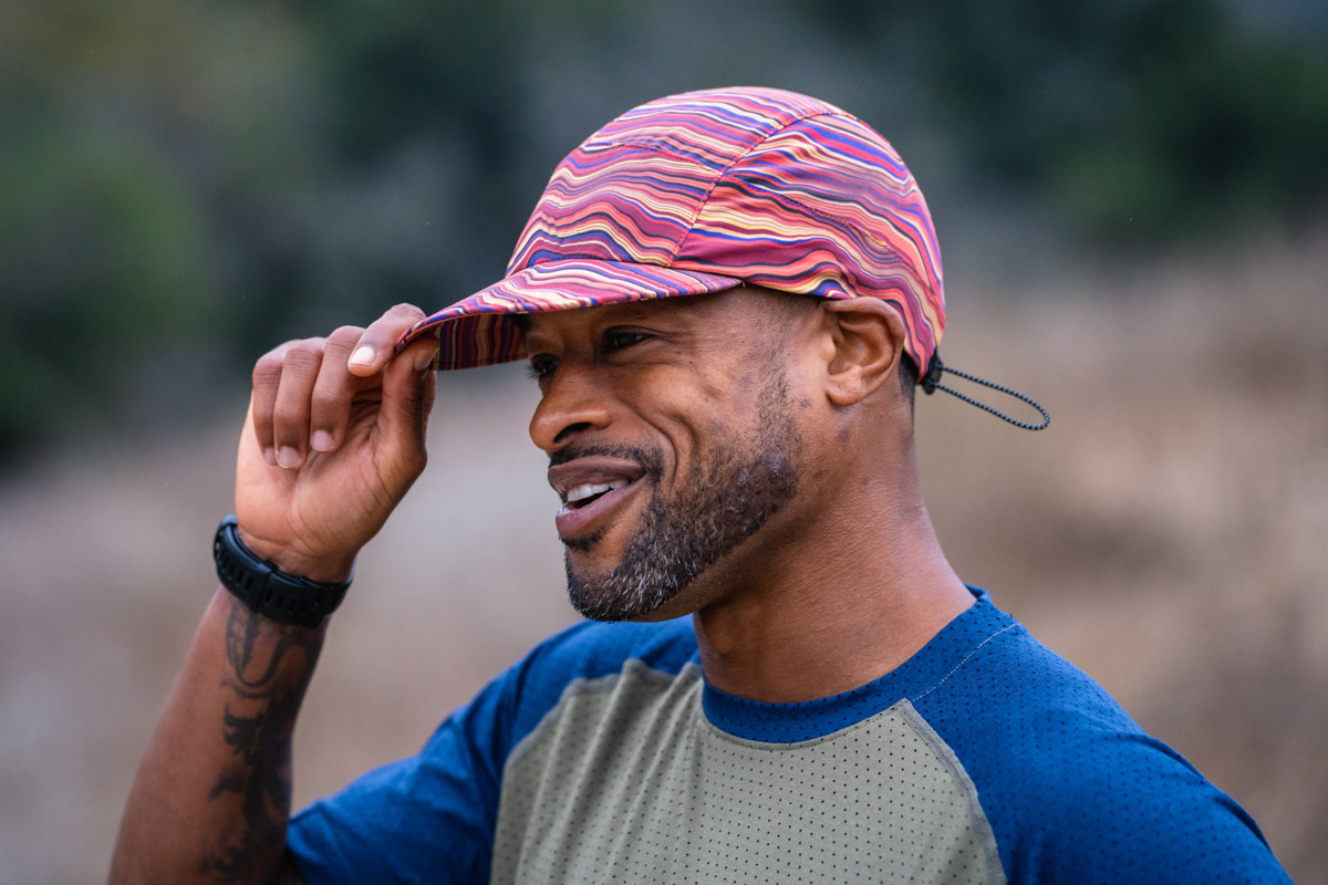 Best Running Hat - wearing Janji AFO Hyperlight Cap