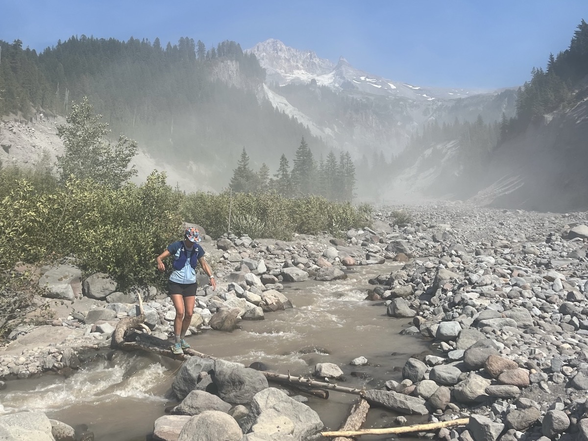 Best Running Hats - Water Crossing - Photo by iRunFar