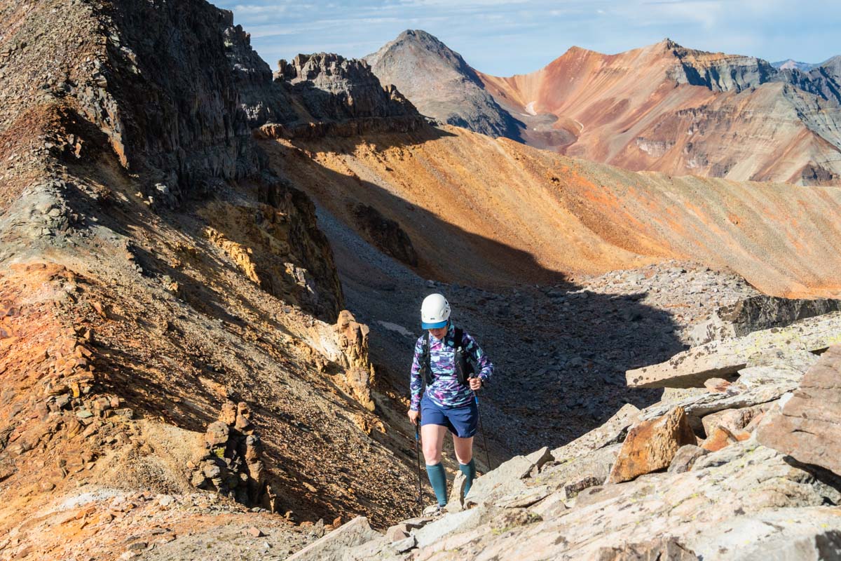 Best Running Hats - Wearing a Fractel hat under a helmet