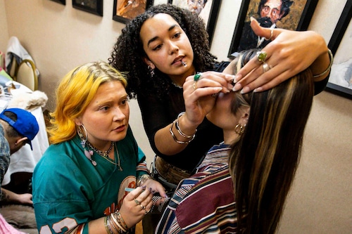 Purely Michigan: Models stun in winter designs at outdoor runway show