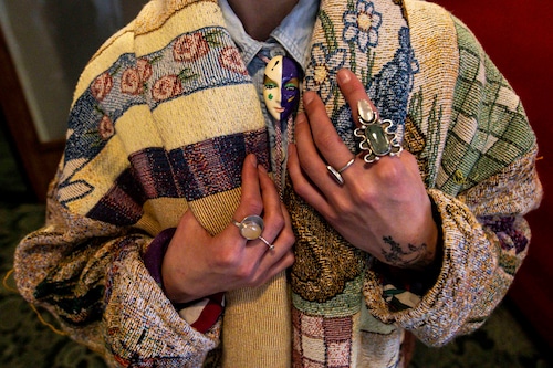 Purely Michigan: Models stun in winter designs at outdoor runway show